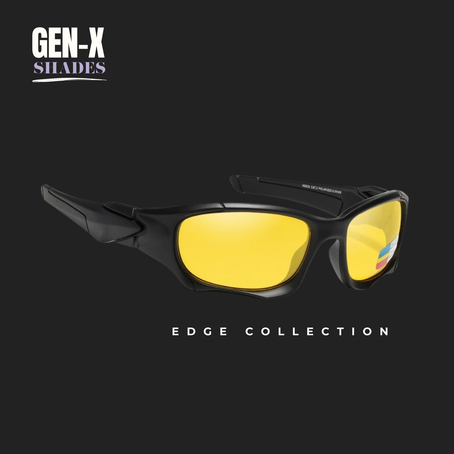 Gen-X Edge (Night Vision) - Premium Polarized Sunglasses