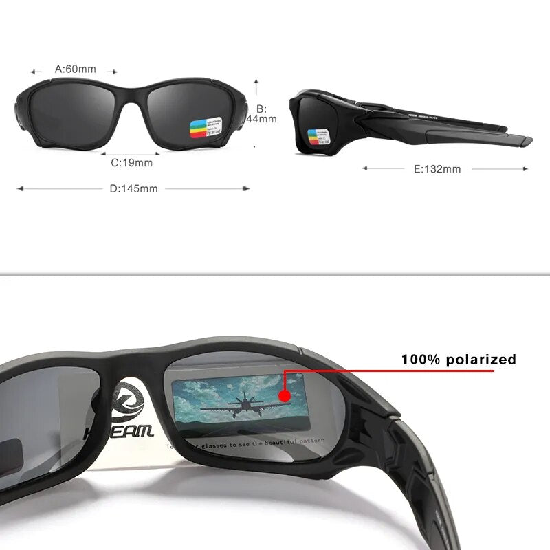 Gen-X Edge (Ice Blue Mirror) - Premium Polarized Sunglasses