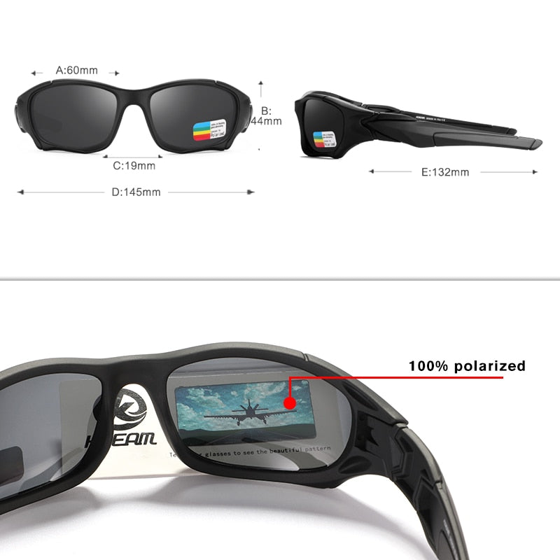 Gen-X Edge (Black) - Premium Polarized Sunglasses