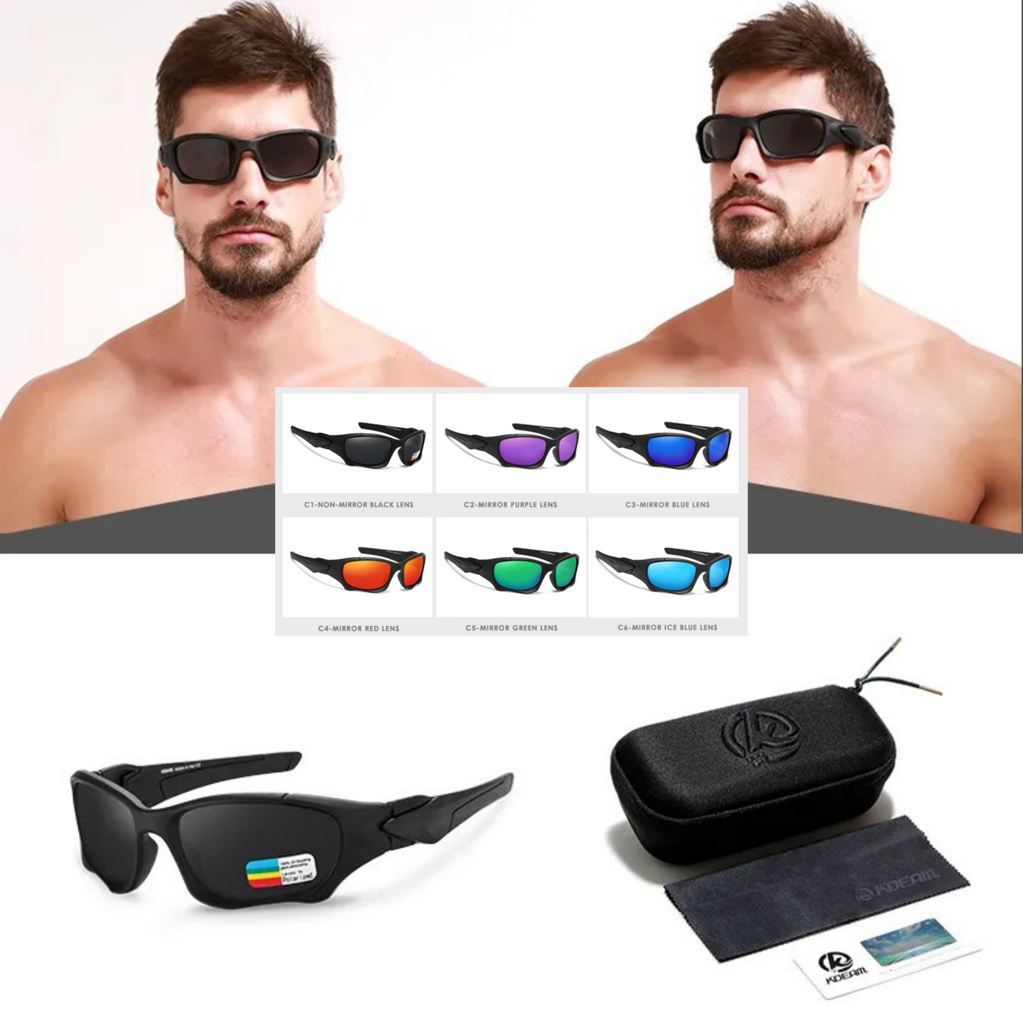 Gen-X Edge (Night Vision) - Premium Polarized Sunglasses